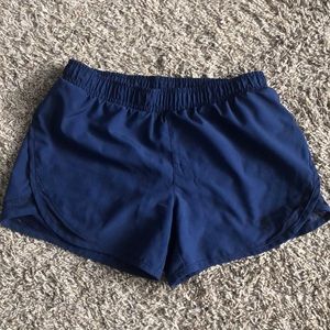 old navy athletic blue shorts